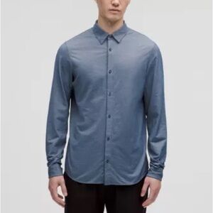 Lululemon Commission Long Sleeve Button Down Shirt Size M